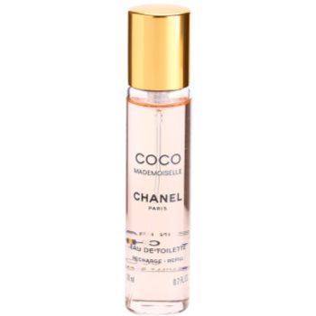 Chanel Coco Mademoiselle Eau de Toilette pentru femei 3x20 ml 3 reincarcari